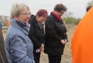 Symbolischer Spatenstich für Schulerweiterungsbau