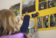 Ausstellungseröffnung zum Projekt der Umweltdetektive im Bürgerzentrum